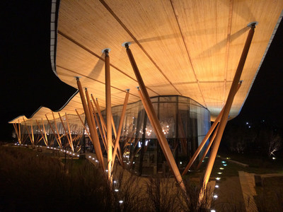 Winner: International Wood Design: Tsingtao Pearl Visitor Centre, Qingdao, China - Gerald Epp, StructureCraft Builders (CNW Group/Canadian Wood Council for Wood WORKS! BC)