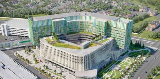Calgary Cancer Centrre rendering