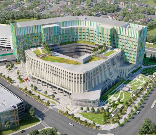 Calgary Cancer Centrre rendering