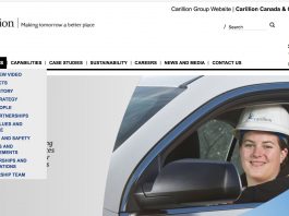 Carrillion Canada website