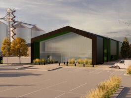 Calgary biofuels plant rendering