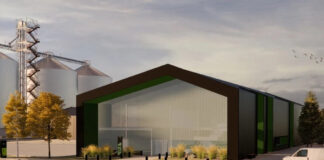 Calgary biofuels plant rendering