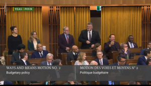 Liberals survive confidence vote to approve federal budget