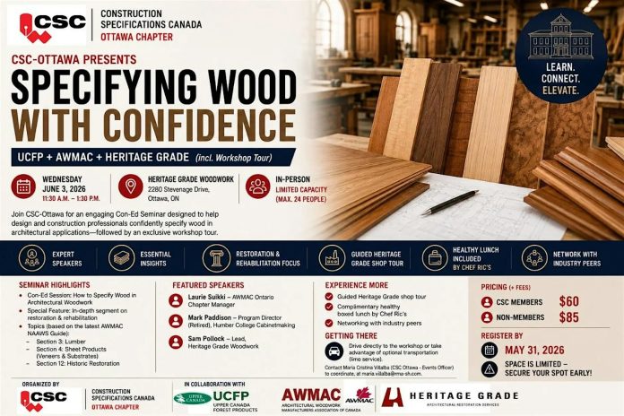 wood event csc may